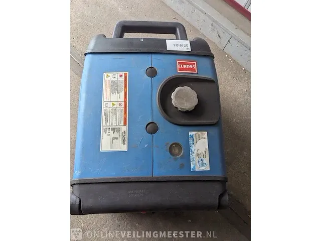 Stroomgenerator hyunday, model hy3200sel/55012, blauw - afbeelding 7 van  10