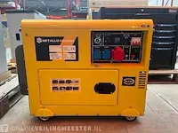 Stroomgenerator metallo, meta-dg5000w, bouwjaar 2023