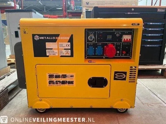 Stroomgenerator metallo, meta-dg5000w, bouwjaar 2023 - afbeelding 1 van  6