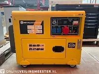 Stroomgenerator metallo, meta-dg5000w, bouwjaar 2023
