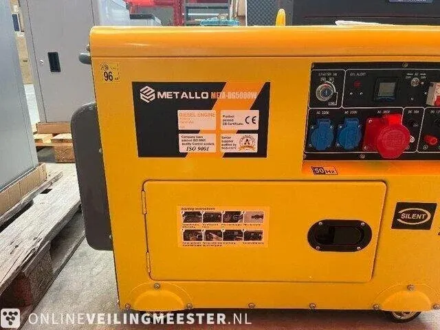 Stroomgenerator metallo, meta-dg5000w, bouwjaar 2023 - afbeelding 3 van  6