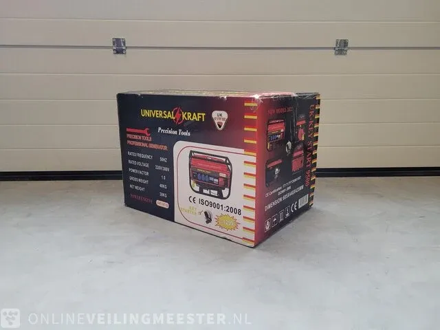 Stroomgenerator universalkraft, uk-keystart9500, bouwjaar model 2022 - afbeelding 1 van  4