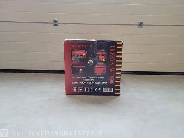 Stroomgenerator universalkraft, uk-keystart9500, bouwjaar model 2022 - afbeelding 2 van  4