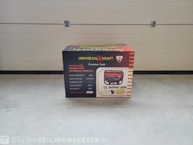 Stroomgenerator universalkraft, uk-keystart9500, bouwjaar model 2022 - afbeelding 3 van  4
