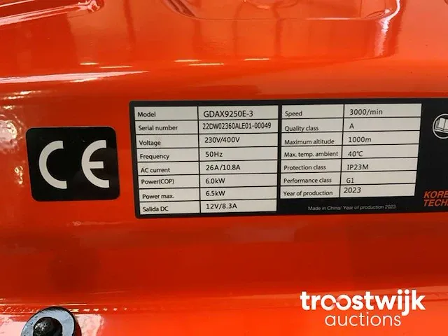 Stroomgenerator - afbeelding 15 van  15