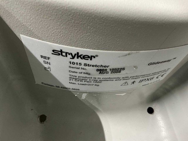 Stryker - big wheel - emergency stretcher - afbeelding 4 van  4