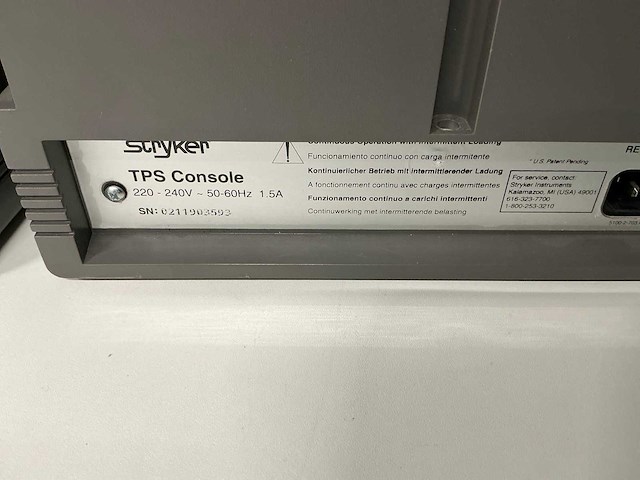 Stryker - tps - total performance system - afbeelding 5 van  6