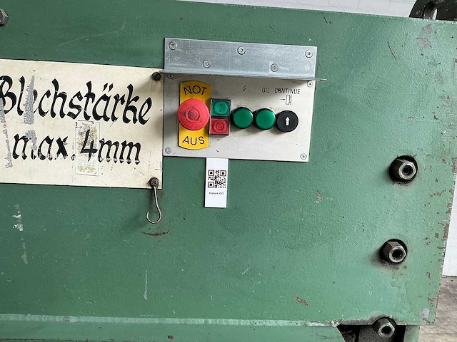 Stückmann & hillen - 4075, 2500x4mm - guillotine shears - 1980 - afbeelding 10 van  10