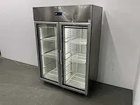 Studio 54 - oas mt 1400 - rvs glasdeur koelkast - afbeelding 1 van  16