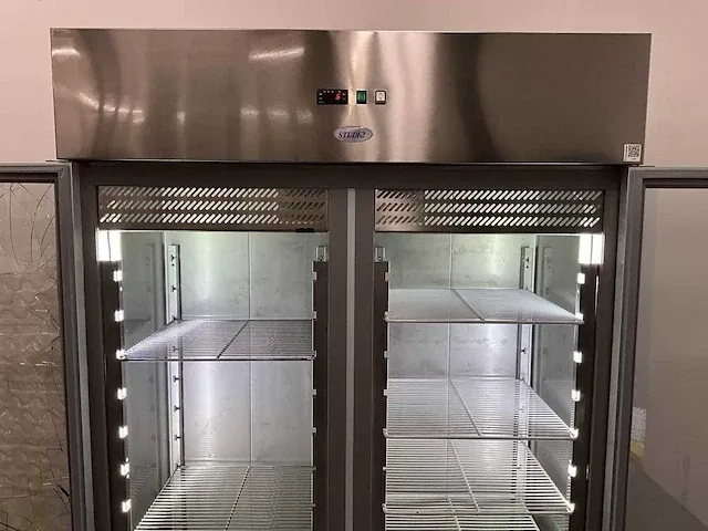 Studio 54 - oasis 1200 tn pv - rvs glasdeur koelkast - afbeelding 8 van  10