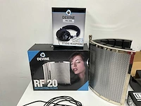 Studio-opname set met microfoons, arm, filter en koptelefoon - afbeelding 8 van  12