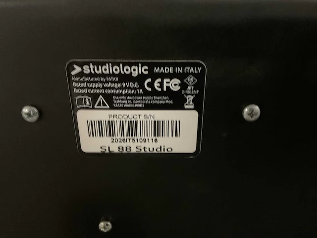 Studiologic sl88 studio keyboard - afbeelding 11 van  11