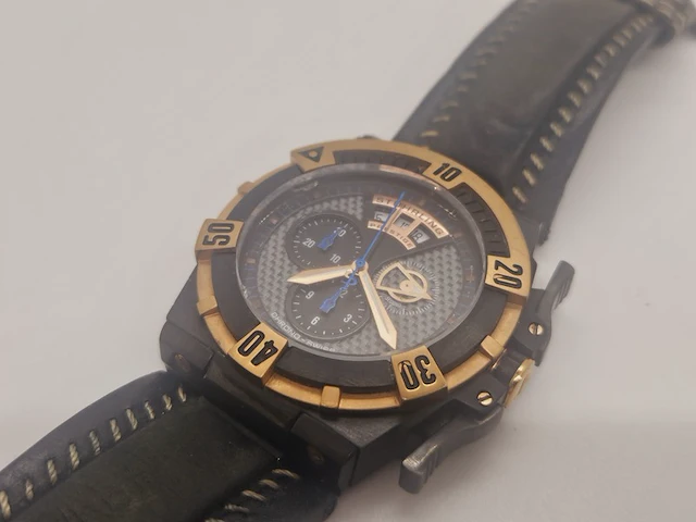Stührling aquadiver admiral prestige herenhorloge - afbeelding 3 van  6