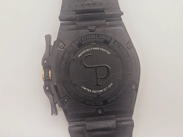 Stührling aquadiver admiral prestige herenhorloge - afbeelding 6 van  6