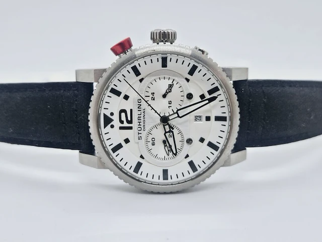 Stührling concorso gtp 356 aviator herenhorloge - afbeelding 1 van  7