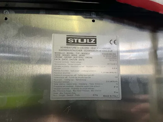 Stulz rawb4mkz00 heat exchanger (3x) - afbeelding 5 van  5