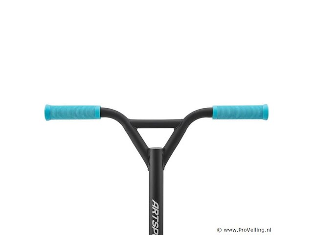 Stunt scooter / stunt step retro purple blauw / lila - afbeelding 8 van  10