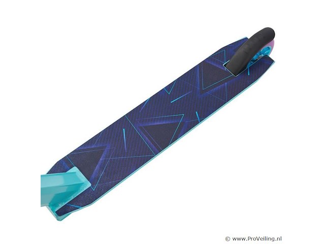 Stunt scooter / stunt step retro purple blauw / lila - afbeelding 7 van  10