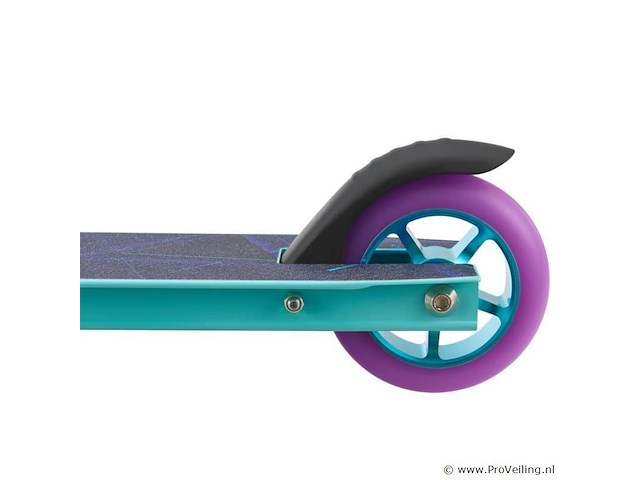Stunt scooter / stunt step retro purple blauw / lila - afbeelding 9 van  10