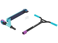 Stunt scooter / stunt step retro purple blauw / lila - afbeelding 10 van  10