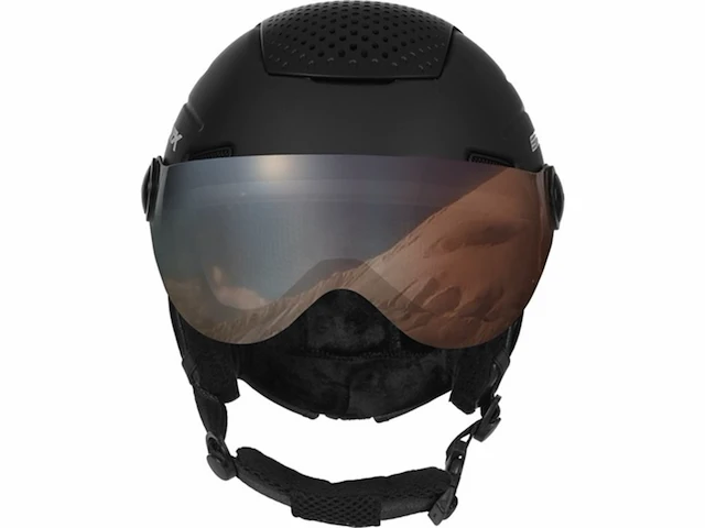 Stx skihelm visor junior black black unisex maat s - afbeelding 1 van  1