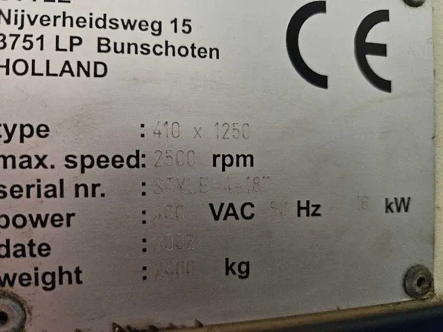 Style - 410 750 - cnc draaibank - afbeelding 20 van  21