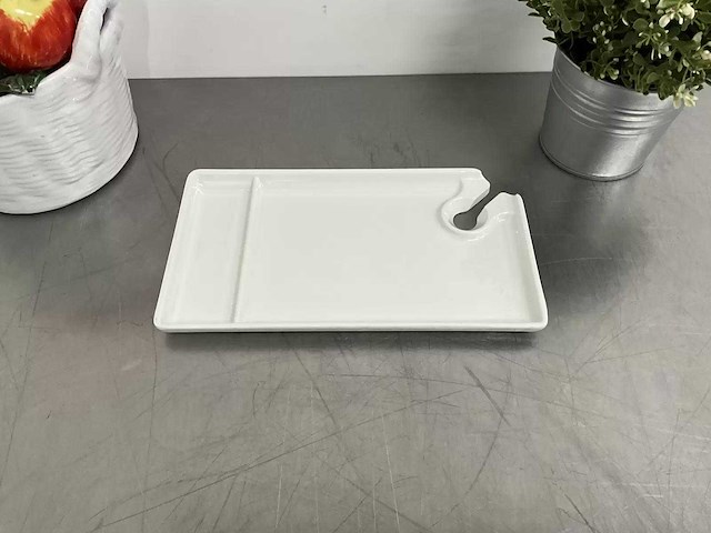 Style point - rechthoekige melamine party plate (27x15 cm) (100x) - afbeelding 5 van  5