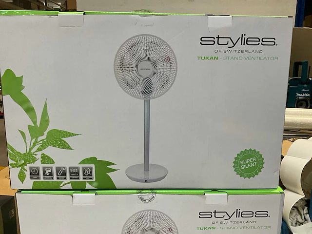 Stylies tukan staande ventilator - afbeelding 1 van  5