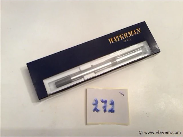 Stylo waterman met vulling oud/nieuw - afbeelding 1 van  2