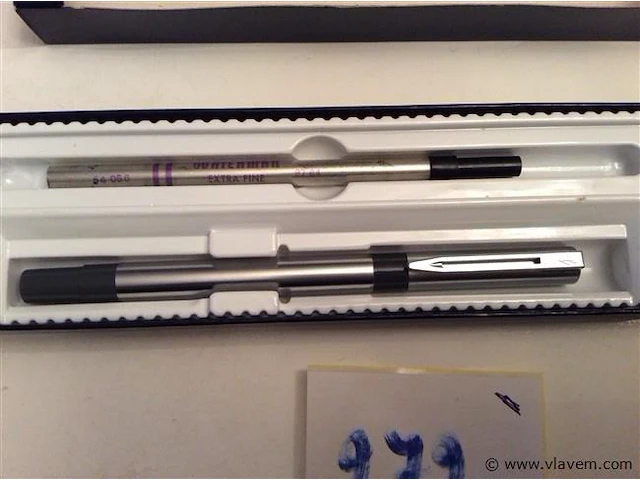 Stylo waterman met vulling oud/nieuw - afbeelding 2 van  2