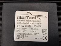 Styropor snijmachine 1020mm 230v, maitool, aluboy 2017, 2020 - afbeelding 2 van  10