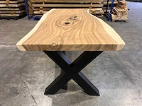 Suar boomstam tafel 220 cm. - afbeelding 2 van  3