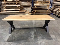 Suar boomstam tafel 220 cm. - afbeelding 3 van  3