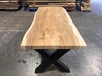 Suar boomstam tafel 240 cm. - afbeelding 2 van  3