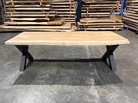 Suar boomstam tafel 240 cm. - afbeelding 3 van  3