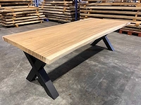Suar boomstam tafel 260 cm. - afbeelding 1 van  3