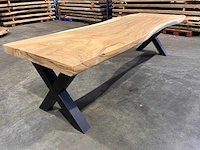 Suar boomstam tafel 280 cm. - afbeelding 1 van  4