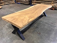 Suar boomstam tafel 280 cm. - afbeelding 2 van  4