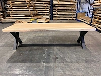 Suar boomstam tafel 280 cm. - afbeelding 2 van  4