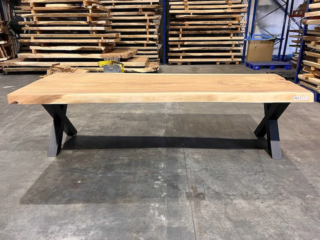 Suar boomstam tafel 280 cm. - afbeelding 2 van  4