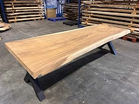 Suar boomstam tafel 280 cm. - afbeelding 3 van  4