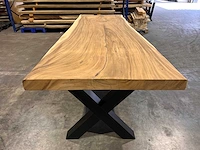 Suar boomstam tafel 280 cm. - afbeelding 4 van  4