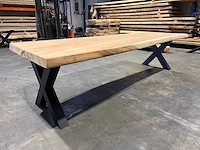Suar boomstam tafel 300 cm. - afbeelding 1 van  4