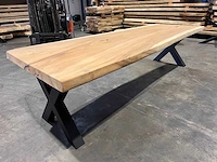Suar boomstam tafel 300 cm. - afbeelding 3 van  4