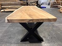 Suar boomstam tafel 300 cm. - afbeelding 4 van  4