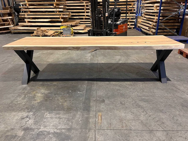 Suar boomstam tafel 300 cm. - afbeelding 2 van  4