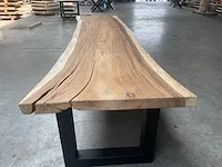 Suar boomstam tafel 350 cm. - afbeelding 3 van  3