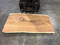 Suar boomstam tafelblad 180 cm. - afbeelding 3 van  3