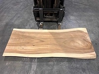 Suar boomstam tafelblad 220 cm. - afbeelding 3 van  3