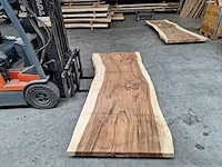 Suar boomstam tafelblad 260 cm - afbeelding 2 van  3